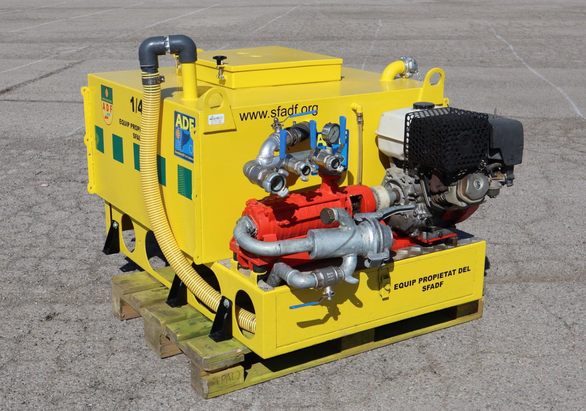 📢 Atenció ADFs!

Disposem de 4 kits d'extinció per cedir durant un any a les #adfcat amb menys recursos. Cada kit inclou un dipòsit autònom de 500 litres amb motobomba, ideal per a vehicles o remolcs. 💧🚒

Si esteu interessats, envieu-nos un llistat dels vehicles i botes