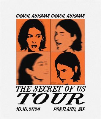 gracieabrmspt's tweet photo. A ‘The Secret Of Us Tour’ passa hoje por Portland, ME. 

⏰ Portas: 19:00
🎶 @gracieabrams: 20:00 (1:00 - horário de Portugal)
📍 State Theatre 
#TSOUPortland https://t.co/FRLOdkgb6w