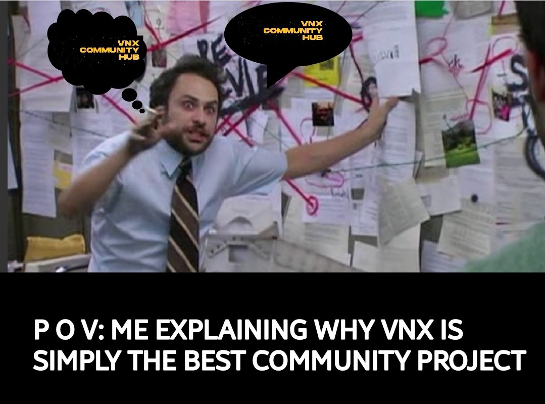 sonofnight_1's tweet image. &quot;POV: Me explaining why @VNX_community is simply the best community project. 🔥&quot;

#VNXCommunity #BestProject