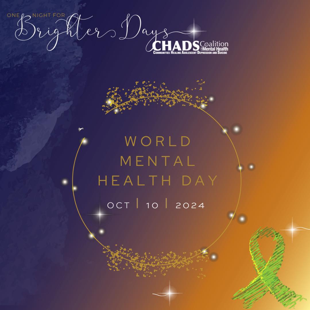 As we prepare for tonight's One Night for Brighter Days Gala, we pause to honor #WorldMentalHealthDay.  Let's raise awareness &amp; end the stigma around mental health.

#EndTheStigma  #OneNightForBrighterDays
