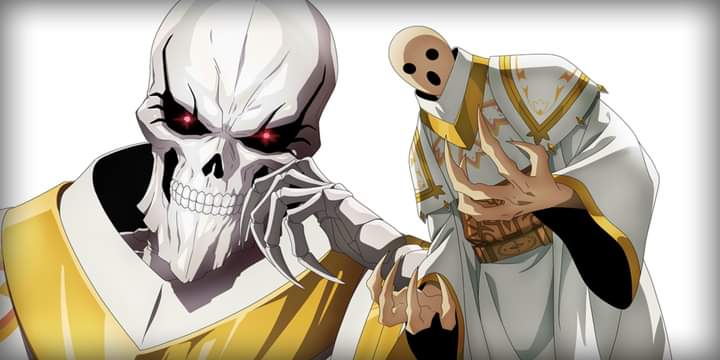 yuriacekia's tweet photo. Overlord's Mass for the Dead Game releases new visuals of Neia, Shizu, Ainz, and Pandora's Actor in celebration of the latest Holy Kingdom Movie! https://t.co/1zBFgjjUZx