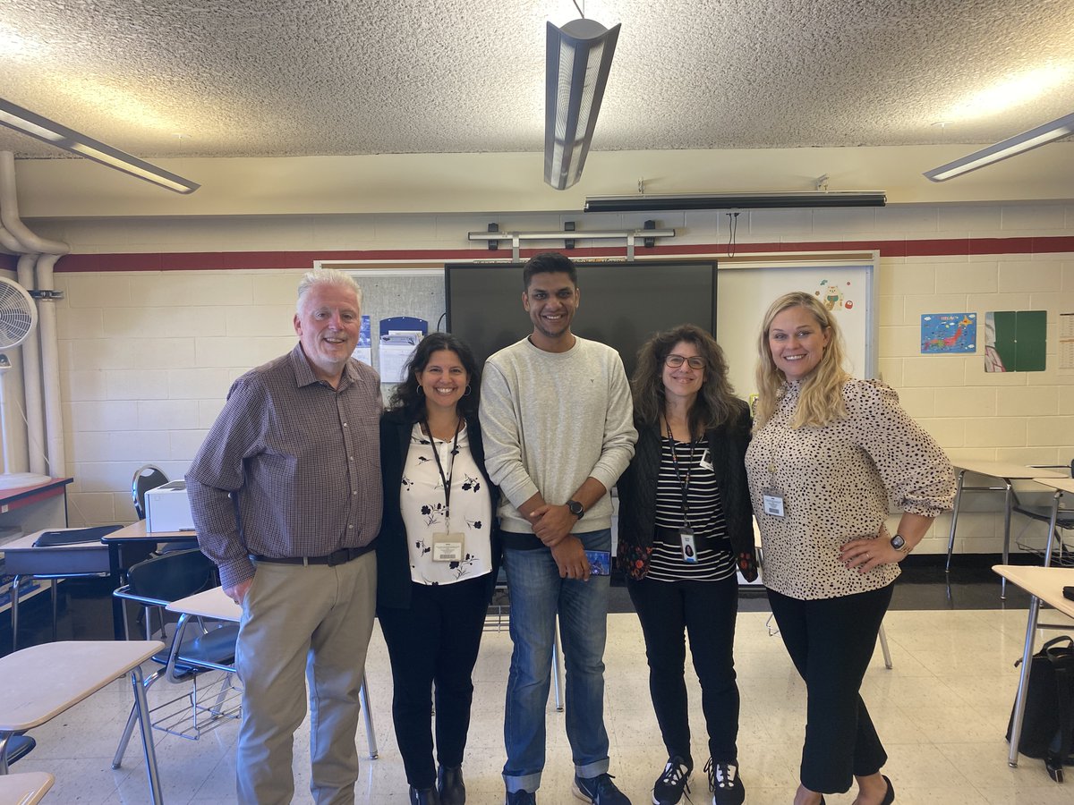 mpbaiocco's tweet photo. A @GoogleForEdu research team visited a few of our @ccsdschools teacher to learn how we use Google for Education products! They're looking for ways to make these tools even better for students and teachers. #GoogleEducation #innovation #education #ClarkstownCommitment https://t.co/LCZqmpI8AI