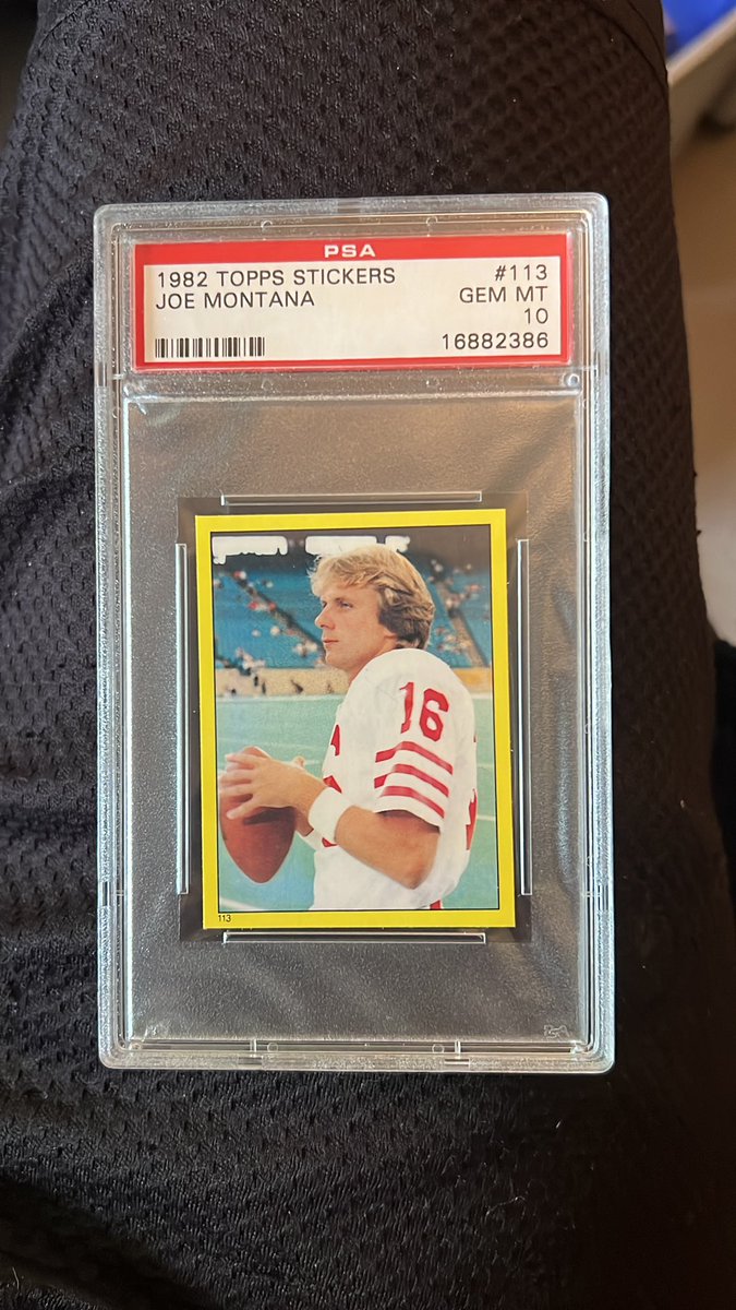 SellToCollect's tweet photo. @PSAcard Let’s go NINERS! https://t.co/v8Hpp0gTgI