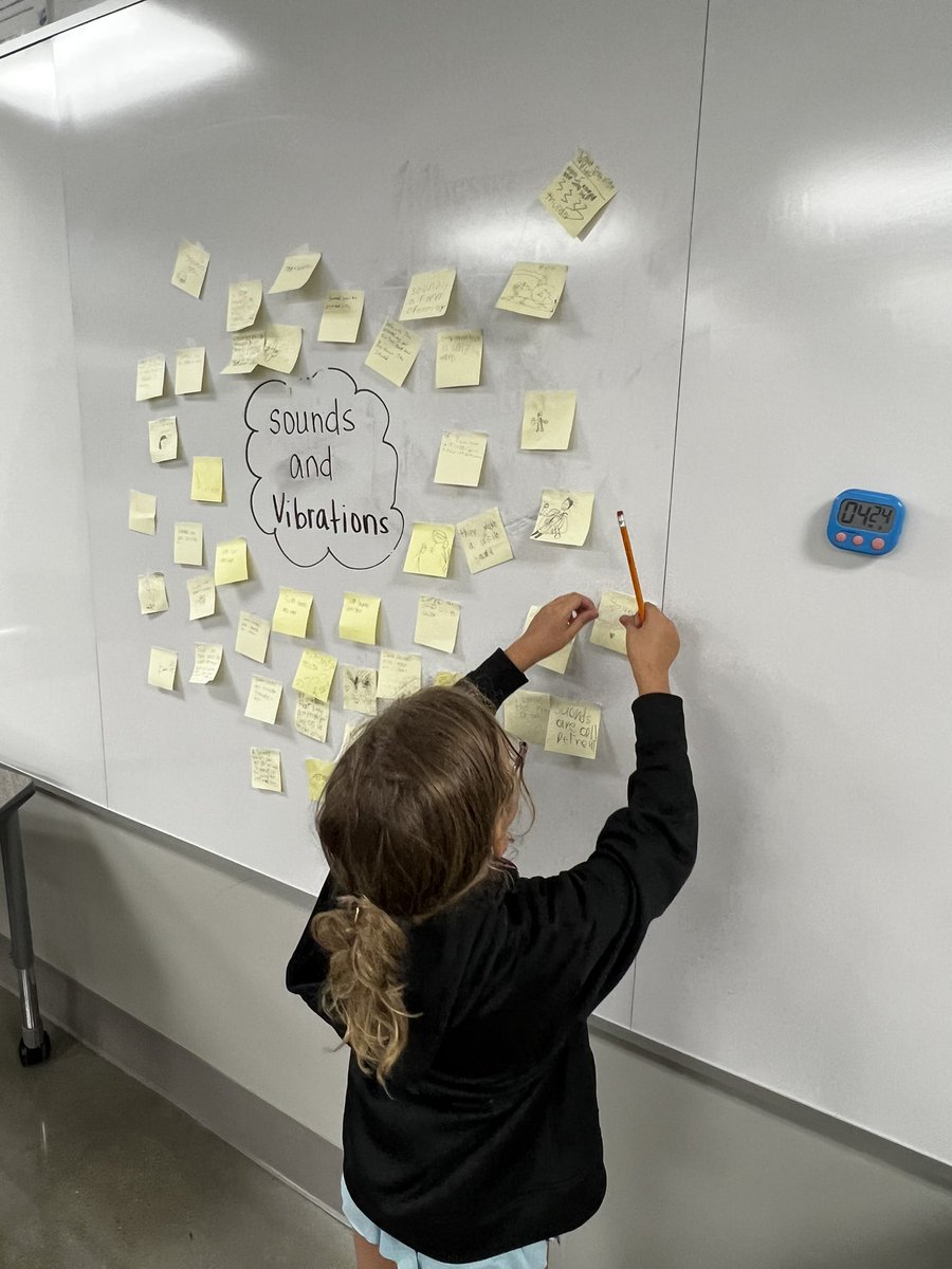 Showing what we have learned about sound and vibrations. 
<a href="/canSTEM/">Cannon Cubs</a> #BeCannonProud