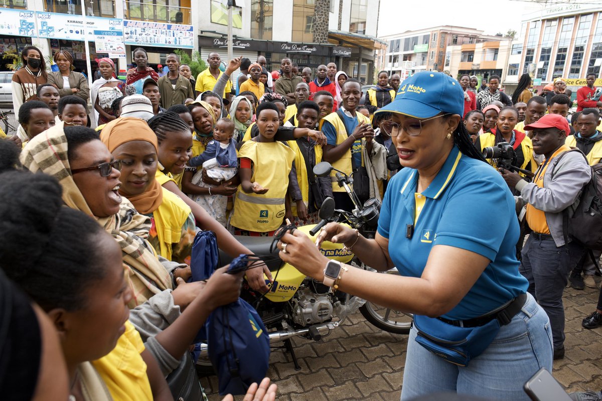 Mobile Money Rwanda Ltd tweet media
