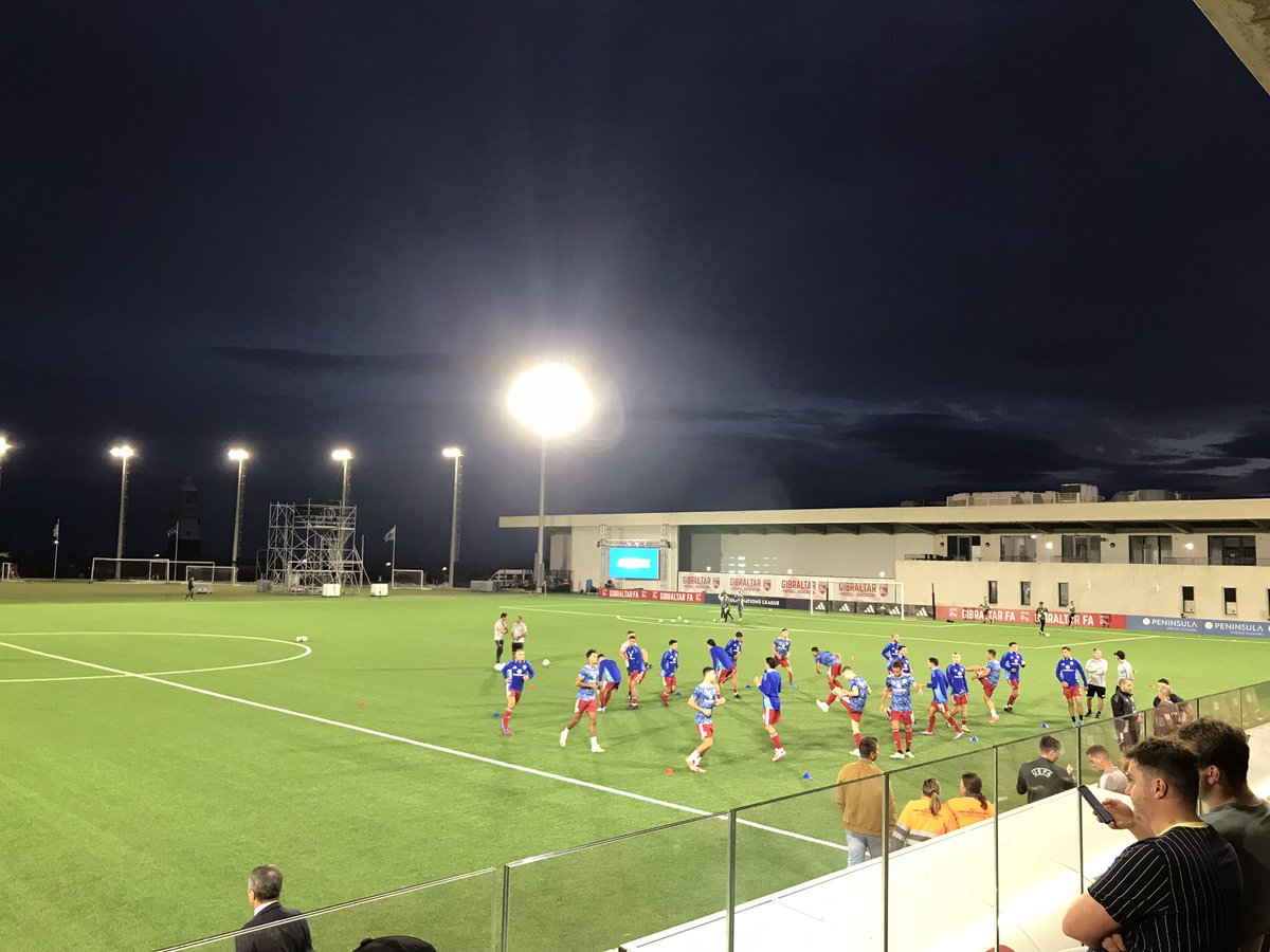 nedpayne_'s tweet photo. Currently 15 miles from Africa, pitchside for Gibraltar’s Nations League D Group One clash with San Marino at Europa Point #goalsastheygoin https://t.co/JBAD2T64rB