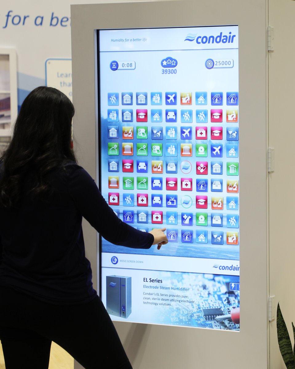 We teamed up with <a href="/CondairUSACA/">Condair USA/CA</a> to create a trade show experience at the <a href="/CMPXShow/">CMPX Show</a>, we developed our very own digital match-3 game that was a breeze at drawing in the crowd.  
 
#EventProduction #MarketingDigital #LeadGeneration #DigitalTransformation #BrandMarketing #EventProfs