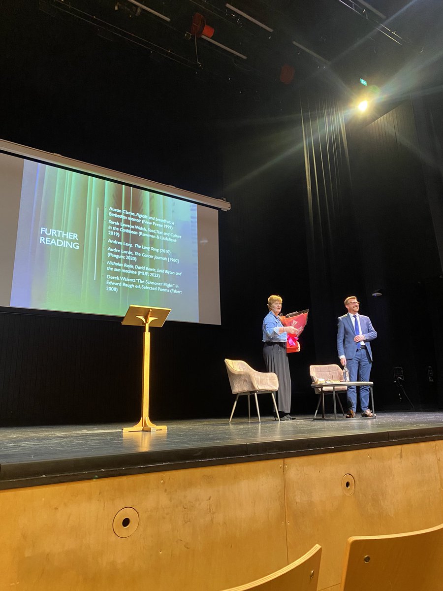 DogEaredBookPod's tweet photo. Dog-Eared trip to see Professor Sarah Lawson Welsh deliver her inaugural lecture. We definitely were not stifling tears during it nope not at all 🥲🩷 (Punzie’s still trying not to cry in the second pic) https://t.co/R5YCQKCx1J