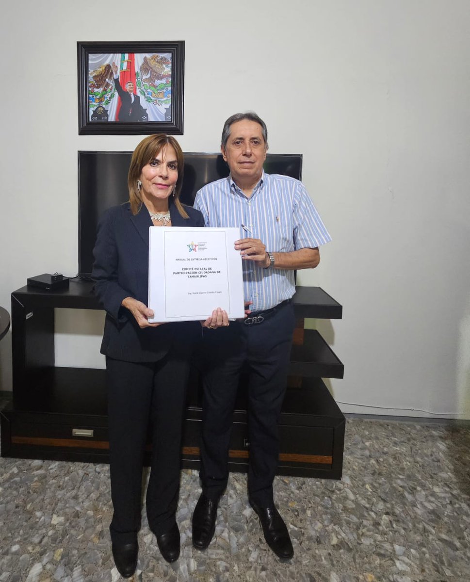 Integrantes del Comité Estatal de Participación Ciudadana del Sistema Estatal Anticorrupción de Tamaulipas, se reunieron con el propósito de que la Ciudadana Ing. María Eugenia Zubieta Casais exintegrante del CEPC; realizara la entrega de recepción en el periodo 2023-2024.