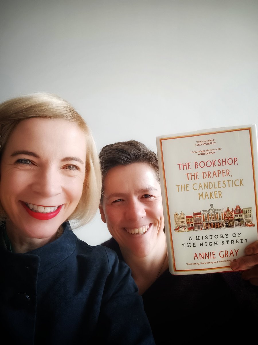 Lucy Worsley (@lucy_worsley) on Twitter photo Hello friends! Do please join me in wishing a very happy book birthday to <a href="/DrAnnieGray/">Annie Gray</a> whose fabulous book about the history of the high street is published TODAY. This one will appeal to lots of the inhabitants of this little corner of the internet👇
uk.bookshop.org/p/books/the-bo… Hello friends! Do please join me in wishing a very happy book birthday to <a href="/DrAnnieGray/">Annie Gray</a> whose fabulous book about the history of the high street is published TODAY. This one will appeal to lots of the inhabitants of this little corner of the internet👇
uk.bookshop.org/p/books/the-bo…