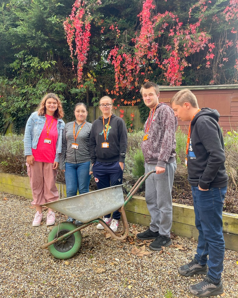 Celebrating #WorldMentalHealthDay today with activities like mindful coloring &amp; walkie-talkies for staff, and green ribbons and assisting in our Secret Garden for learners. A day full of reminders to prioritise wellbeing! 🧠💚 

#mentalhealth #raisingawareness