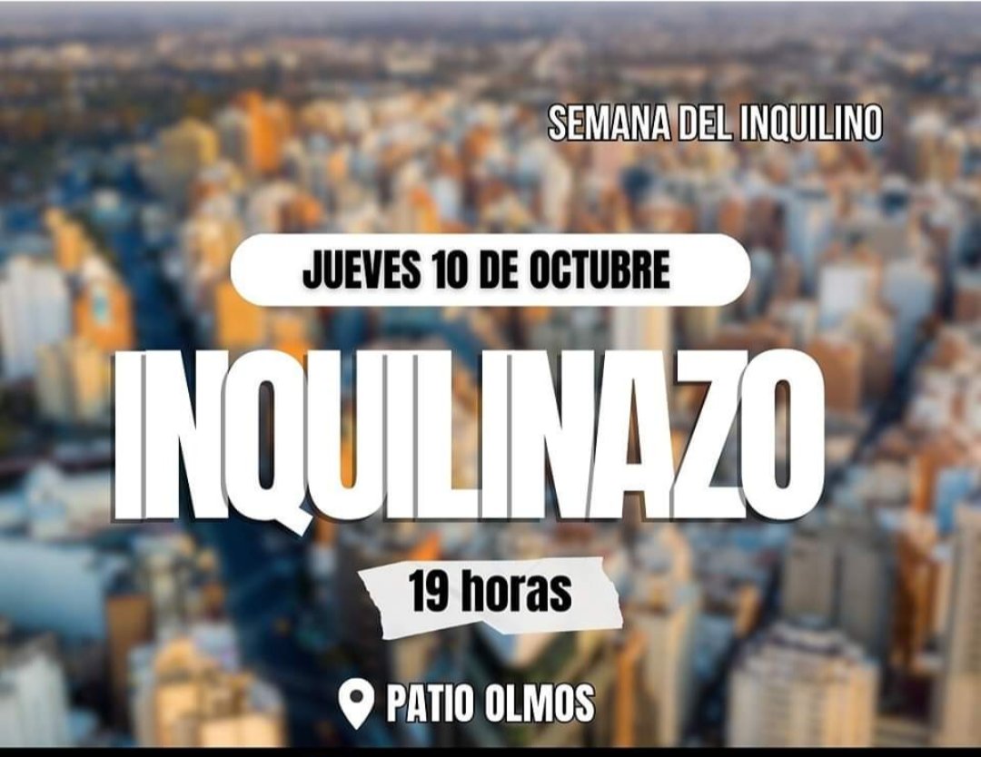 La indiferencia de los legisladores de la Unión Cívica Radical y de otros partidos con los inquilinos es cruel. Desprecian Miles de Familias con menores, enfermos terminales, crónicos, que van a  la calle. Son responsables de la exclusión y abandono, como el desalmado de Milei.