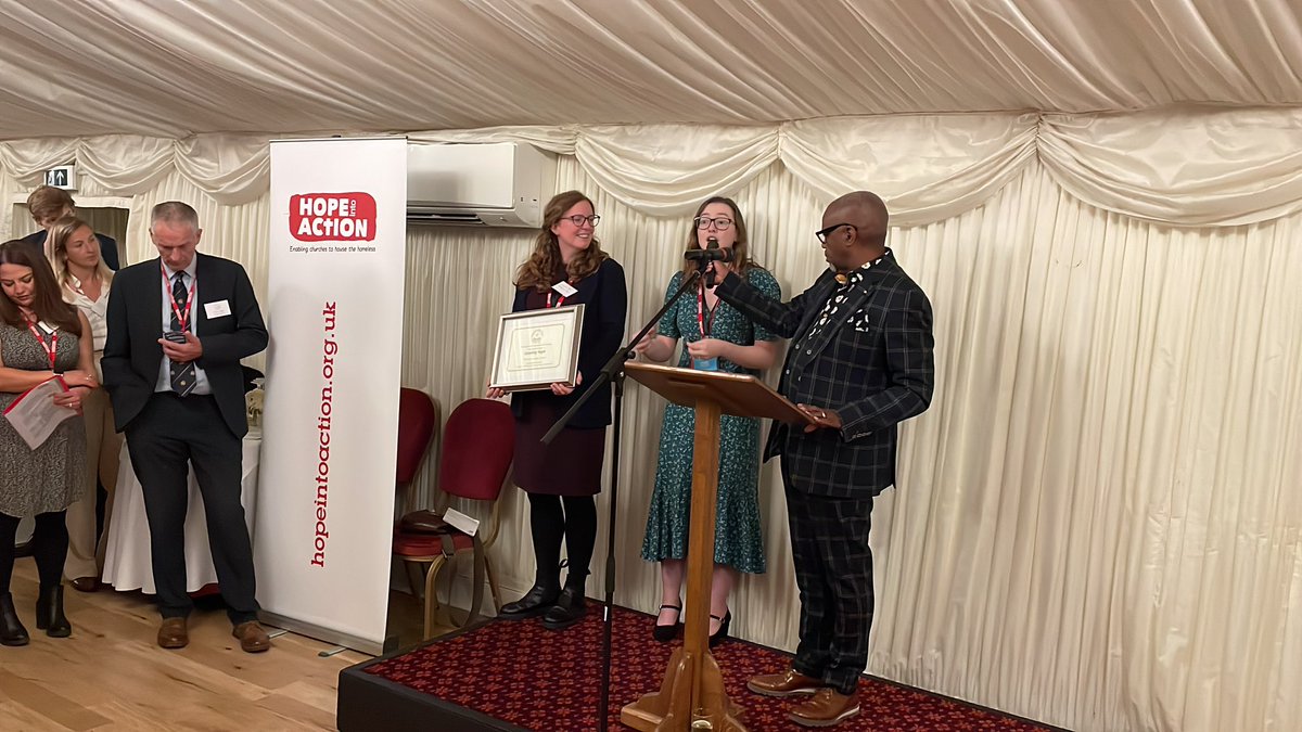 For high quality impact youth work congratulations go to <a href="/GrowingHopeUK/">GrowingHope</a> as you grow and expand support to young people in the UK. Supporting over 400 families on low incomes - you are small and mighty! <a href="/GrantsChristian/">Christian Funders' Forum</a>