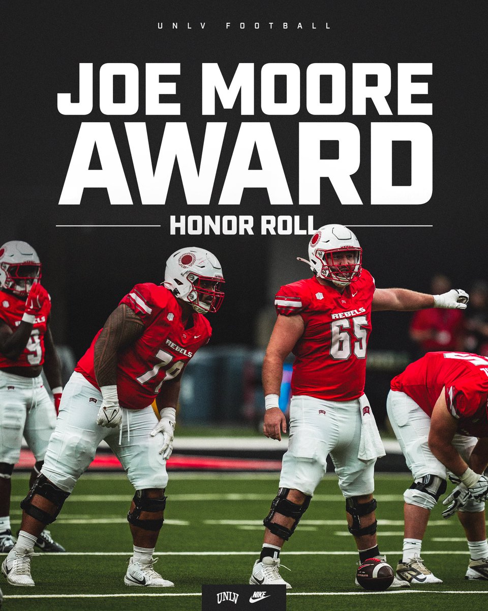 UNLV Football (@unlvfootball) on Twitter photo Our OL is a unit πͺ
<a href="/JoeMooreAward/">Joe Moore Award</a> | <a href="/AaronTaylorCFB/">Aaron Taylor</a>
π unlvrebels.com/news/2024/10/1β¦ Our OL is a unit πͺ
<a href="/JoeMooreAward/">Joe Moore Award</a> | <a href="/AaronTaylorCFB/">Aaron Taylor</a>
π unlvrebels.com/news/2024/10/1β¦