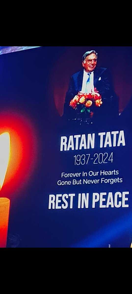 We pay tribute to the legendary Ratan Tata, whose legacy of innovation, kindness &amp; nation-building will endure. Our thoughts are with the Tata family &amp; associates during this difficult time. #RatanTata #TataSons #Condolences