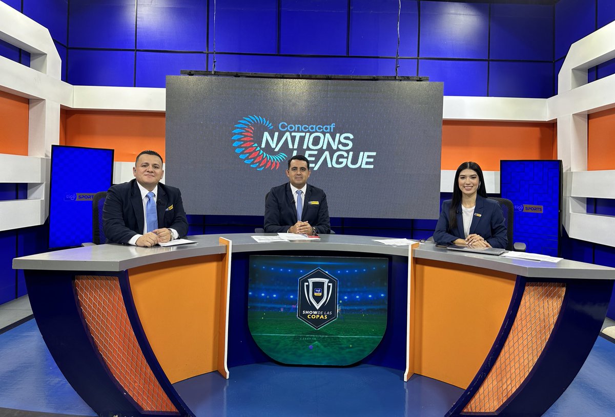 chacofunesjr's tweet photo. Listos junto a @yanuariopaz y @pao_g20 para relatar y comentar Guayana Francesa vs Honduras a través de @TigoSportsHN Vamos en vivo por TV, App y Web con la previa desde las 12:45 pm, partido arranca a la 1:30 pm. https://t.co/ia3CNEonQP