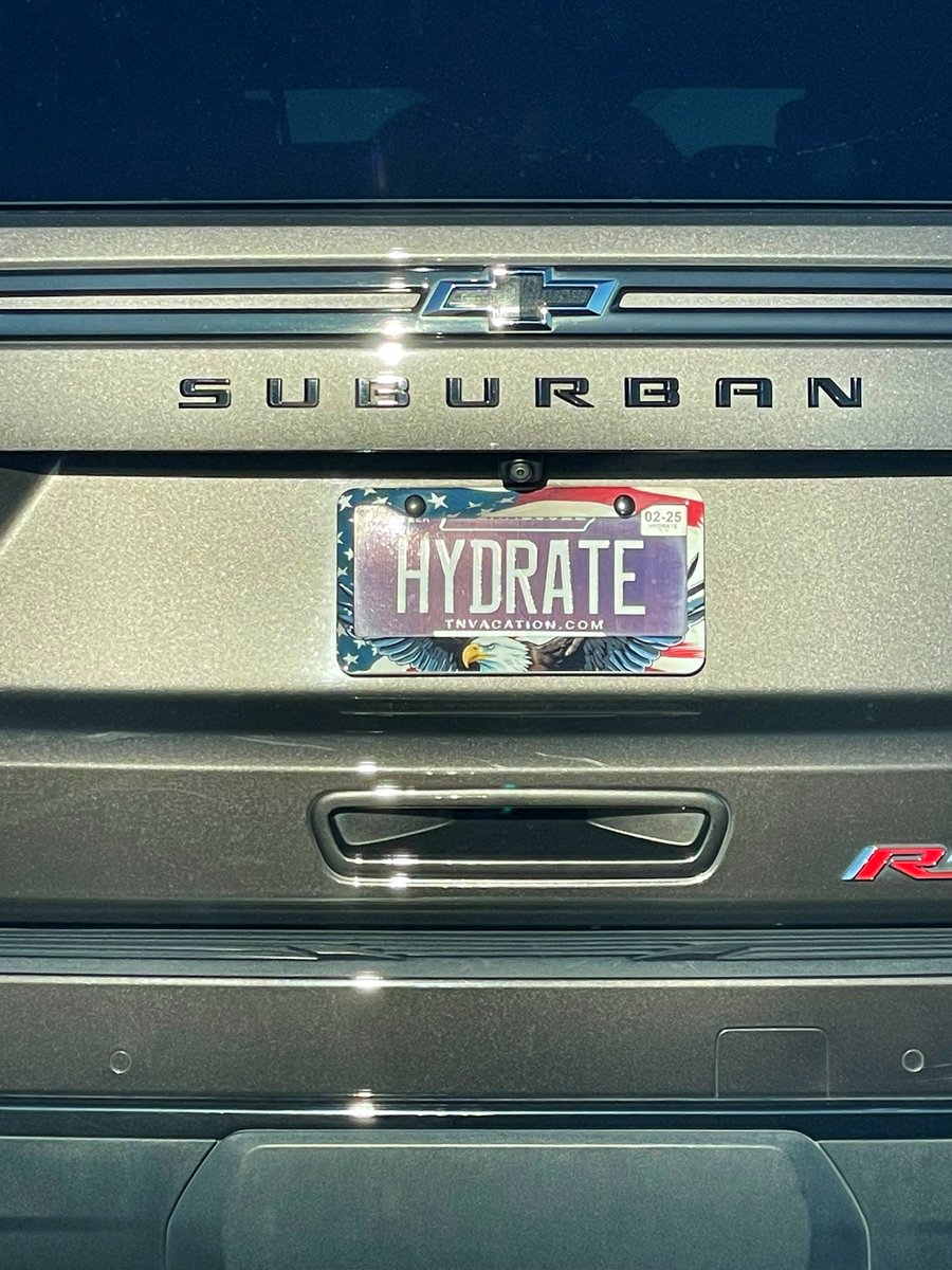When you can’t fit “Drink Expensive Water” in  7 letters…