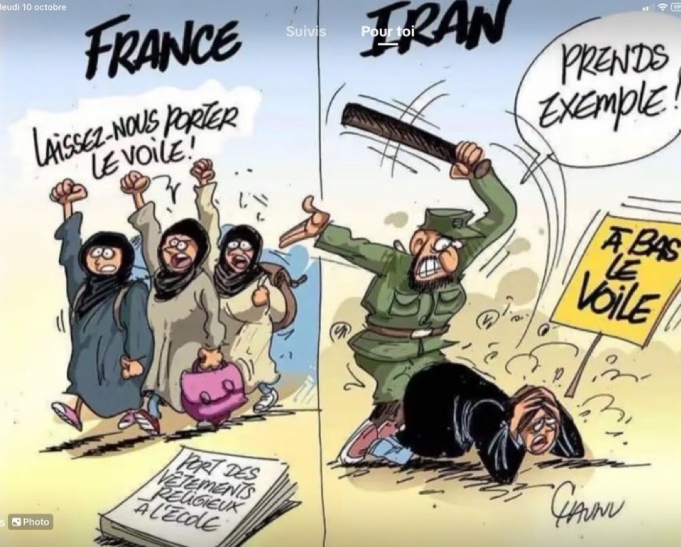 LeaFbpe's tweet photo. Cet excellent dessin de #Chaunu vaut mille mots 👌 https://t.co/M0QxSZHSac