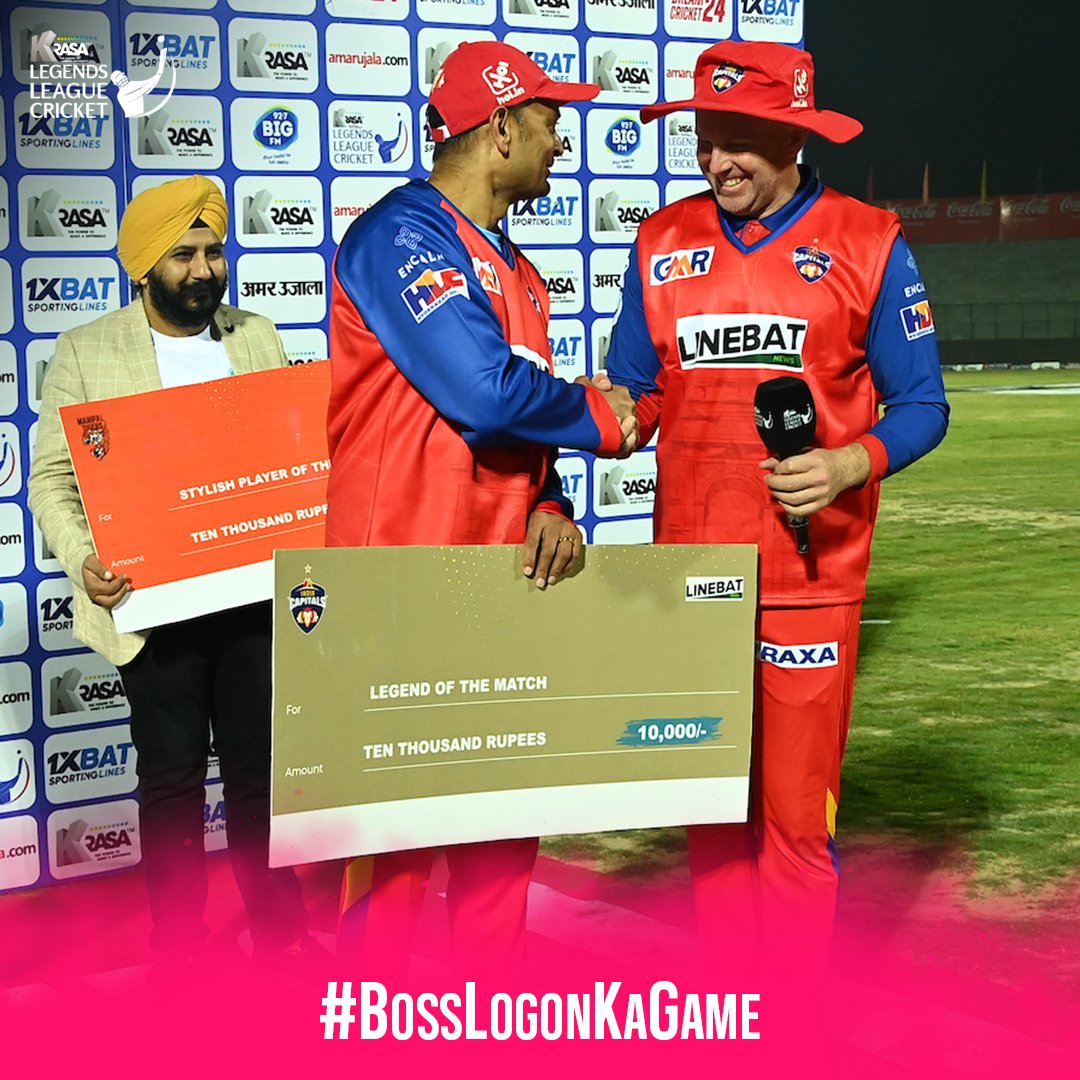 llct20's tweet photo. Big Bad Dunk π
#ICvMT #BossLogonKaGame #LegendsLeagueCricket #LLCSeason3 #LLCT20 #Srinagar https://t.co/tC2sa0yolR