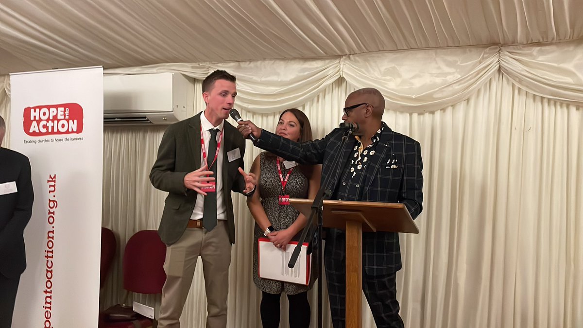 Pleased to recognise the impactful work of <a href="/hopeintoaction/">Hope into Action</a> as it responds to growing homelessness as they support those with custodial sentences in partnership with local churches by putting relationships back into people’s lives. <a href="/GrantsChristian/">Christian Funders' Forum</a>