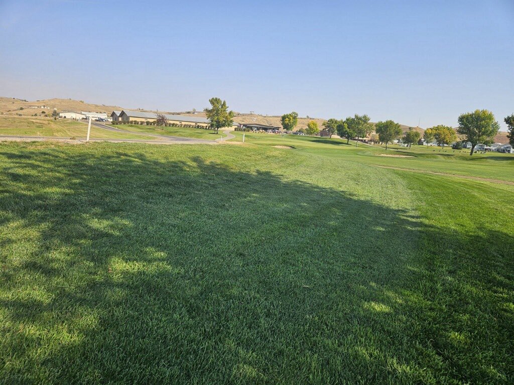Before and after irrigation added