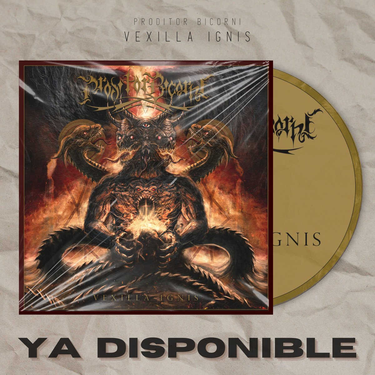 proditorbicorni's tweet photo. ¡"𝐕𝐄𝐗𝐈𝐋𝐋𝐀 𝐈𝐆𝐍𝐈𝐒" en formato físico ya está disponible!

Puede ser adquirido directamente con cualquier miembro de la banda, por mensaje privado en nuestras redes sociales o en los comentarios de esta publicación.

Digipack + Mate + CD — $222

Arte: @NestorAvalosZar https://t.co/VoPgMPPf9v