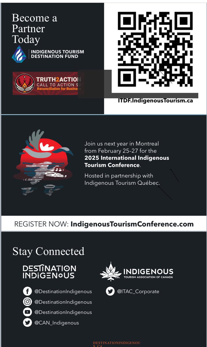 KeithHenryMetis's tweet photo. Thank you @ITA_PEI for the opportunity to present at the Atlantic Indigenous Tourism Summit today
Sharing @ITAC_Corporate priorities and potential for #indigenous #tourism throughout Atlantic Canada.
#DestinationIndigenous
#ITDF
#TheOriginalOriginal
#reconciliationinaction https://t.co/gfk5yqvQsU