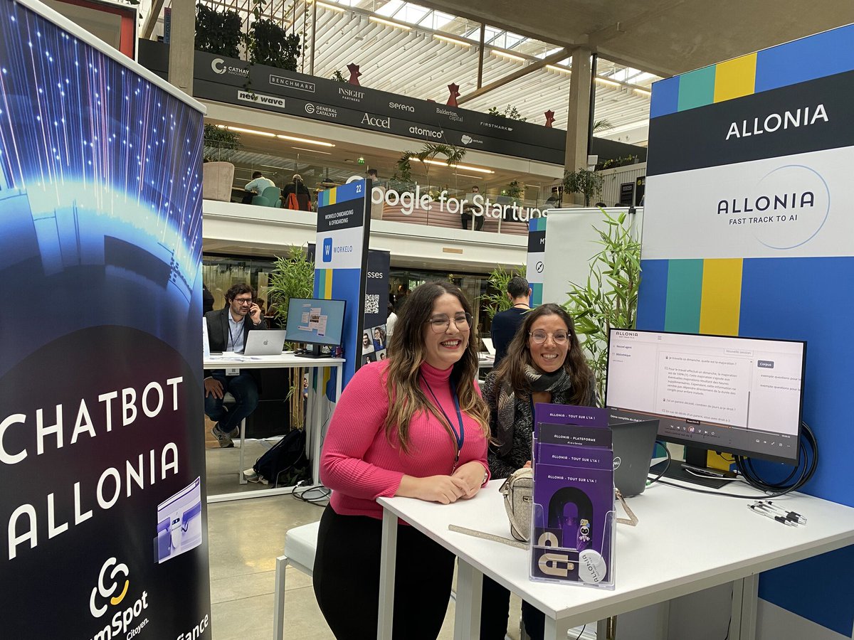 ALLONIA (@alloniaia) on Twitter photo Toute l'équipe ALLONIA remercie <a href="/cisirh/">CISIRH</a>, ainsi que notre partenaire <a href="/NumSpotCloud/">NumSpot</a> 
Besoin de tester en live notre CHAT IA souverain et sécurisé ?
Continuez de nous suivre sur : allonia.com
Contactez nos experts sur : contact@allonia.com
#IA #CHATBOT #RH #cisirh Toute l'équipe ALLONIA remercie <a href="/cisirh/">CISIRH</a>, ainsi que notre partenaire <a href="/NumSpotCloud/">NumSpot</a> 
Besoin de tester en live notre CHAT IA souverain et sécurisé ?
Continuez de nous suivre sur : allonia.com
Contactez nos experts sur : contact@allonia.com
#IA #CHATBOT #RH #cisirh