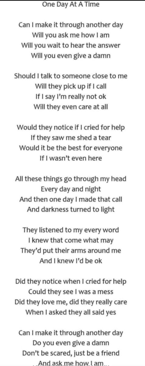 #WorldMentalHealthDay 

<a href="/gordonduncan7/">Gordon Duncan</a> <a href="/ClydeSSB/">Clyde 1 Superscoreboard</a>