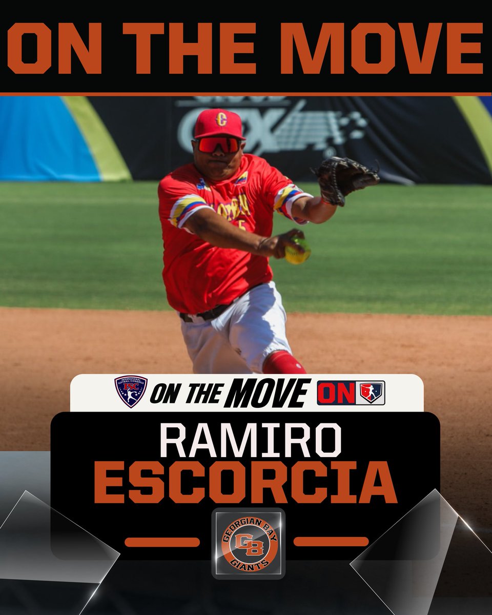 🔥🚨#BreakingNews #ExclusiveNews 🇨🇦🇺🇸 ISC Fast Pitch 

ON THE MOVE 🔛Ramiro Escorcia  from Colombia  🇨🇴 
🆓 AGENTS ➡️  Georgian Bay Giants Fastball 

REPORT INFO by Hayden Hellyer