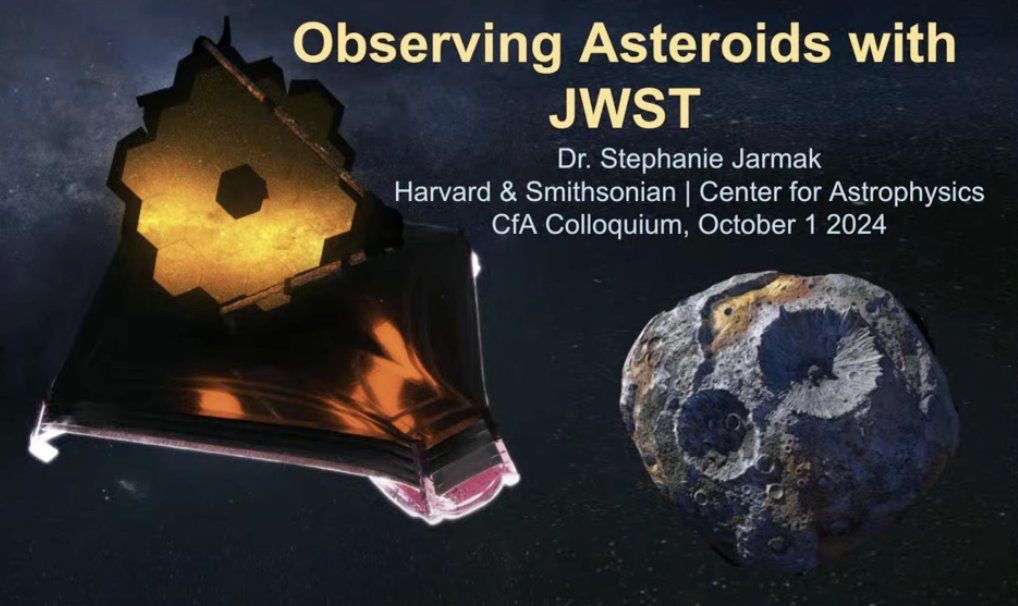 SAO/NASA Astrophysics Data System (ADS) (@adsabs) on Twitter photo Dr. Stephanie Jarmak <a href="/sgjarmak/">Stephanie Jarmak</a> recently presented her research on #Asteroids as part of the <a href="/CenterForAstro/">Center for Astrophysics | Harvard & Smithsonian</a> colloquium series.
π₯ If you missed the event livestream, you can now watch the recording here: s.si.edu/4dDEQjZ
#PlanetaryScience #SpaceScience <a href="/SciXCommunity/">SciXCommunity</a> Dr. Stephanie Jarmak <a href="/sgjarmak/">Stephanie Jarmak</a> recently presented her research on #Asteroids as part of the <a href="/CenterForAstro/">Center for Astrophysics | Harvard & Smithsonian</a> colloquium series.
π₯ If you missed the event livestream, you can now watch the recording here: s.si.edu/4dDEQjZ
#PlanetaryScience #SpaceScience <a href="/SciXCommunity/">SciXCommunity</a>