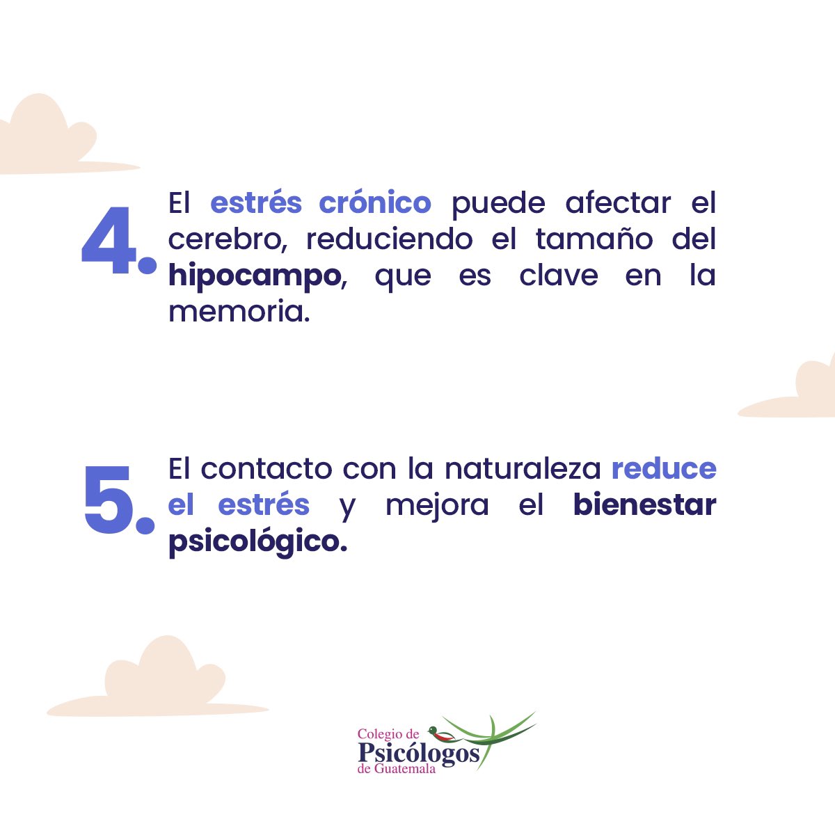 ColPsicologosGT's tweet photo. 10 datos sobre la salud mental 🤓 https://t.co/cuP6wBkGTN
