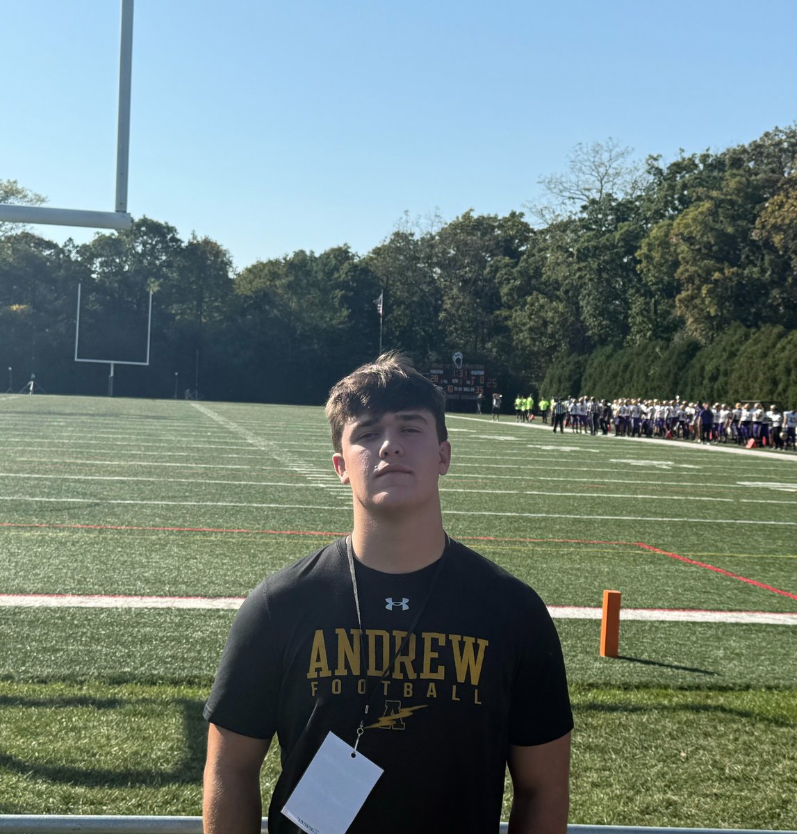 Late on the post but had a great time at Lake Forest College this past Saturday.. Thanks again to coach <a href="/LFC_FOOTBALL/">Jim Catanzaro</a> and the staff for having me out and showing me around !  Campus is great and the team was super cool !  <a href="/VJA_FOOTBALL/">Andrew Football</a>