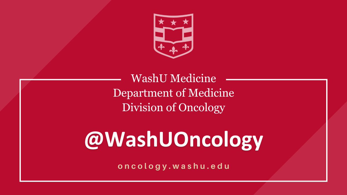 WashU Medicine Division of Oncology (@washuoncology) on Twitter photo We're pleased to announce that we've updated our social media handles to reflect our new branding. Follow us at <a href="/WashUOncology/">WashU Medicine Division of Oncology</a>.
Use the hashtag #WashUOncology to stay up-to-date on the latest news, research, and advancements from the WashU Medicine Division of Oncology We're pleased to announce that we've updated our social media handles to reflect our new branding. Follow us at <a href="/WashUOncology/">WashU Medicine Division of Oncology</a>.
Use the hashtag #WashUOncology to stay up-to-date on the latest news, research, and advancements from the WashU Medicine Division of Oncology