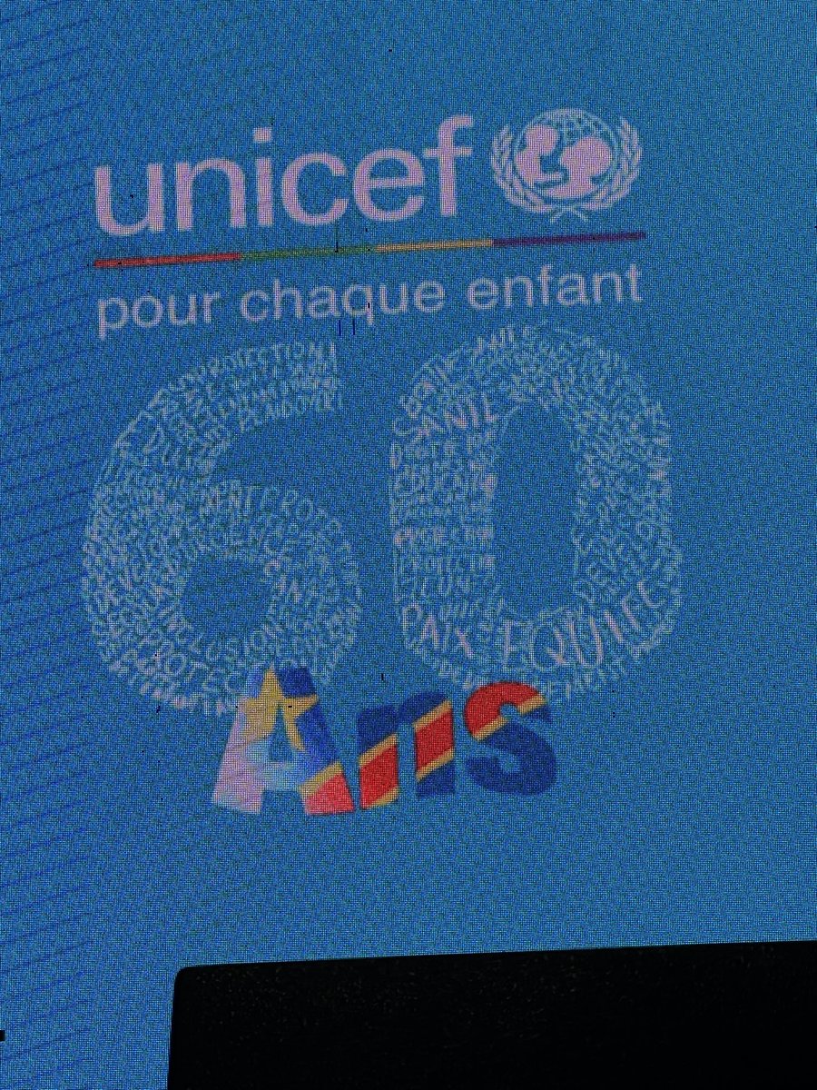 Bon anniversaire ⁦<a href="/UNICEFDRC/">UNICEF en RDC</a>⁩! 60 ans de travail inlassable au service des enfants congolais. Merci à toutes vos équipes, au service du développement, de la paix &amp; la sécurité pour tous, surtout les 55 millions d’enfants que compte le pays. Merci ⁦<a href="/grant_leaity/">Grant Leaity</a>⁩