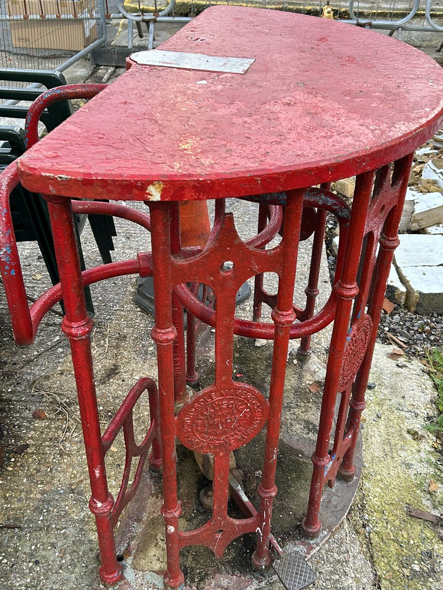 SteyningTown's tweet image. Anybody want to buy a bit @OfficialBHAFC history?

An original solid metal turnstile rescued from the Goldstone Ground . 

We painted it red….sorry!

Full working order. Needs a loving home.

All sensible offers considered. 

@wearebrighton 
@ryanadsett 
@NorthStandChat