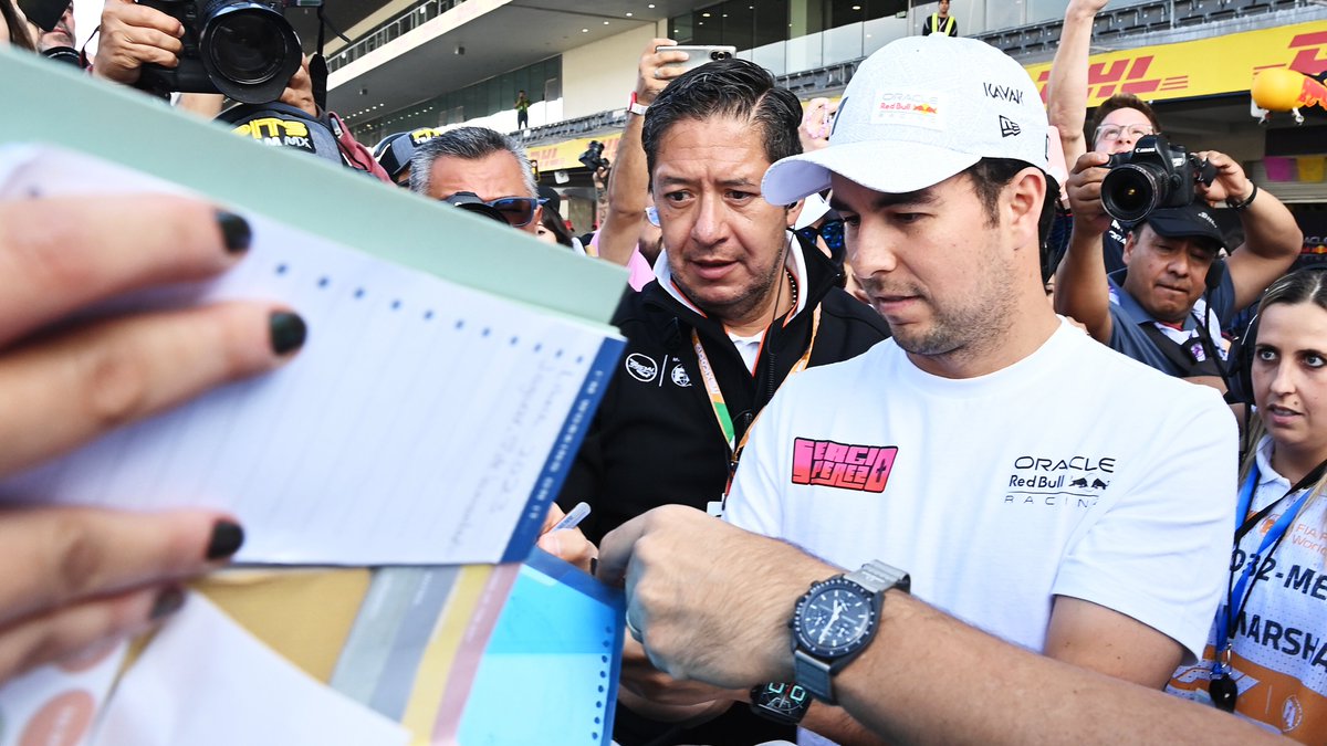 redbullracing's tweet image. 🗣️ “Austin and Mexico are two of my favourite weeks of the year, I have such incredible support in both places.”

#F1 || @SChecoPerez 🥰