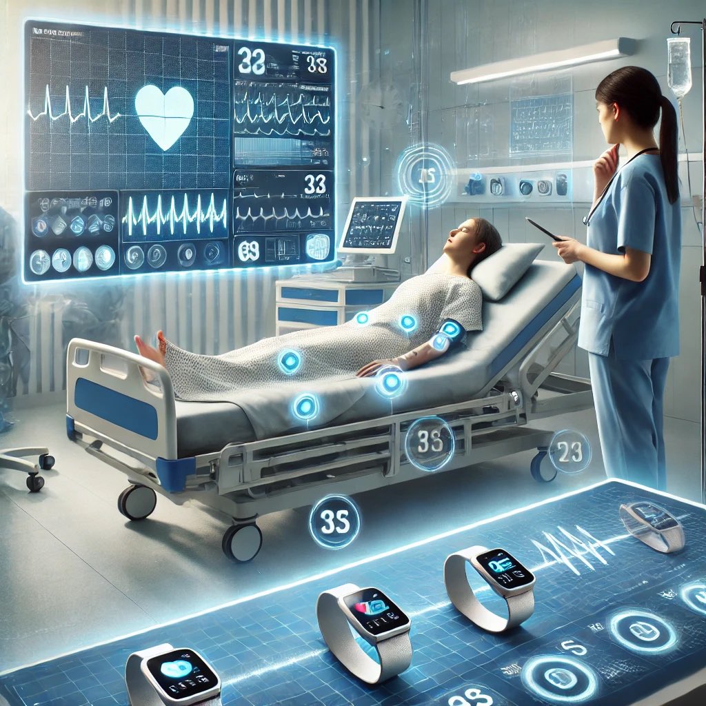 agata_team's tweet photo. Exciting advances in healthcare! 🏥📊 Wearable devices are transforming post-op care, allowing continuous monitoring of vital signs in surgical wards. Enhanced patient safety, reduced ICU admissions, and shorter hospital stays #Healthcare #Innovation #WearableTech #AgataTeam

Read 👉 https://t.co/oC0F5pKmry