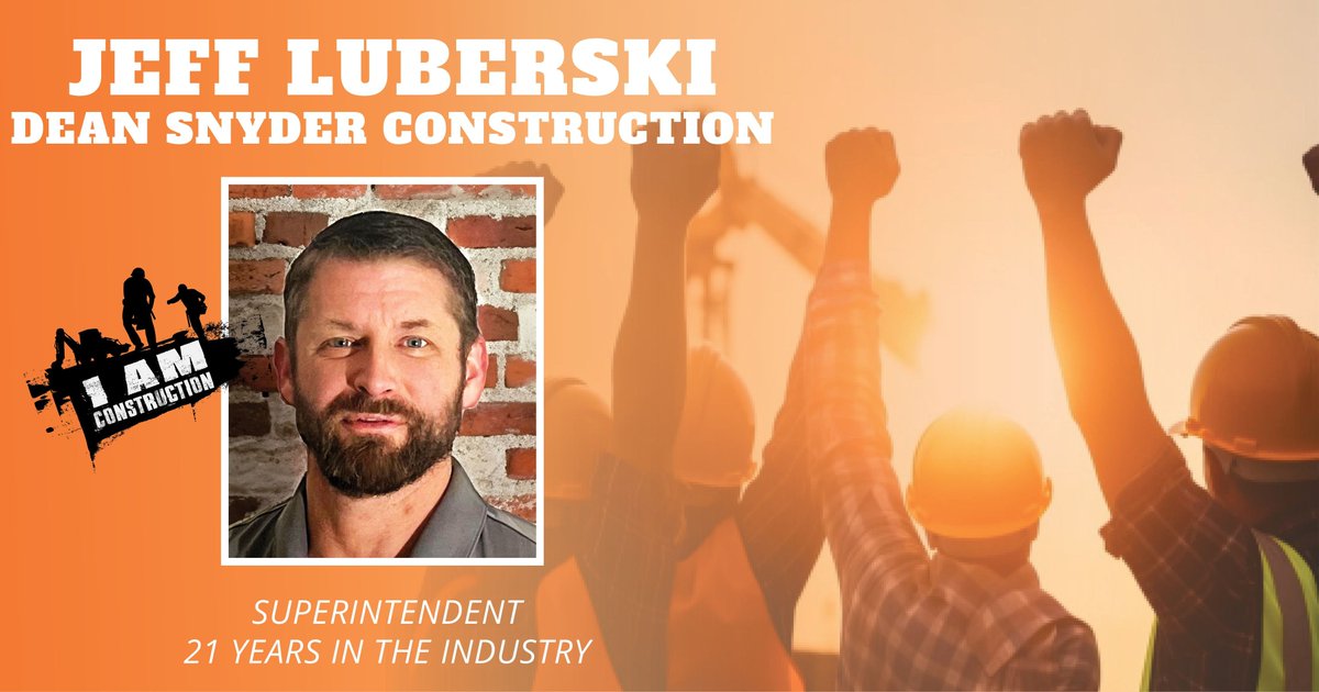 Congratulations to Jeff Luberski of <a href="/DeanSnyderConst/">Dean Snyder Const.</a> for being named an Exceptional Field Worker as part of Construction Week 2024! #ConstructionWeek24 #ExceptionalFieldStaff

To learn more about Construction Week, visit: buff.ly/4gVxew4