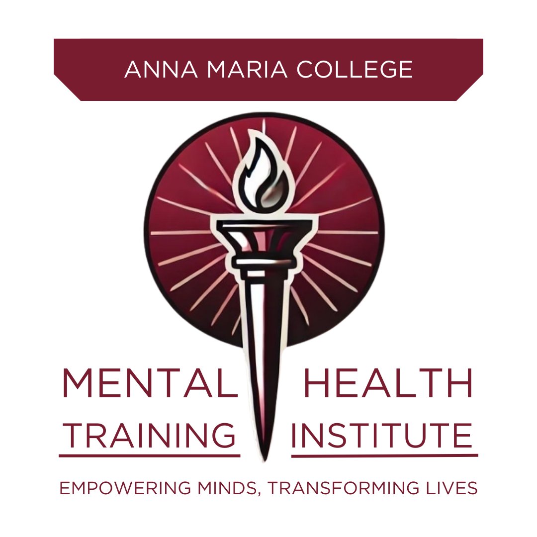 Today on #WorldMentalHealthDay, we’re launching the Anna Maria College Mental Health Training Institute! 🧠💙 Join us as we equip students &amp; professionals with tools to support mental well-being and create lasting change. #MentalHealthMatters #EmpowerChange @TrainAMC