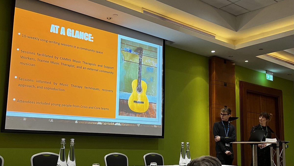 Arts @ ELFT (@elftarts) on Twitter photo <a href="/musictherapyuk/">Music Therapy: BAMT</a> <a href="/badthofficial/">The British Association of Dramatherapists</a> <a href="/baat_org/">British Association of Art Therapists (BAAT)</a> <a href="/NHS_ELFT/">East London NHS Foundation Trust (ELFT)</a> <a href="/ForensicOT_ELFT/">ELFT Forensic Occupational Therapy Team</a> <a href="/scyps/">Specialist Children & Young People’s Services ELFT</a> Wonderful opening to AHP2024 ELFT conference with music therapy presentation with Rose Illingworth and Jonny Janecki. <a href="/musictherapyuk/">Music Therapy: BAMT</a> <a href="/badthofficial/">The British Association of Dramatherapists</a> <a href="/baat_org/">British Association of Art Therapists (BAAT)</a> <a href="/NHS_ELFT/">East London NHS Foundation Trust (ELFT)</a> <a href="/ForensicOT_ELFT/">ELFT Forensic Occupational Therapy Team</a> <a href="/scyps/">Specialist Children & Young People’s Services ELFT</a> Wonderful opening to AHP2024 ELFT conference with music therapy presentation with Rose Illingworth and Jonny Janecki.