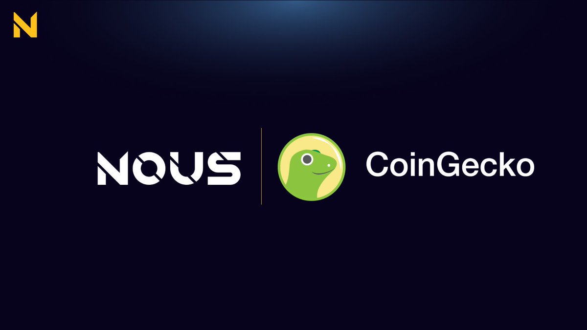 We’re excited to announce that Nous AI is now officially updated on CoinGecko!
You can now track our progress and stay updated with all the relevant data directly on the platform.
coingecko.com/en/coins/nousai
#NousAI $Nous