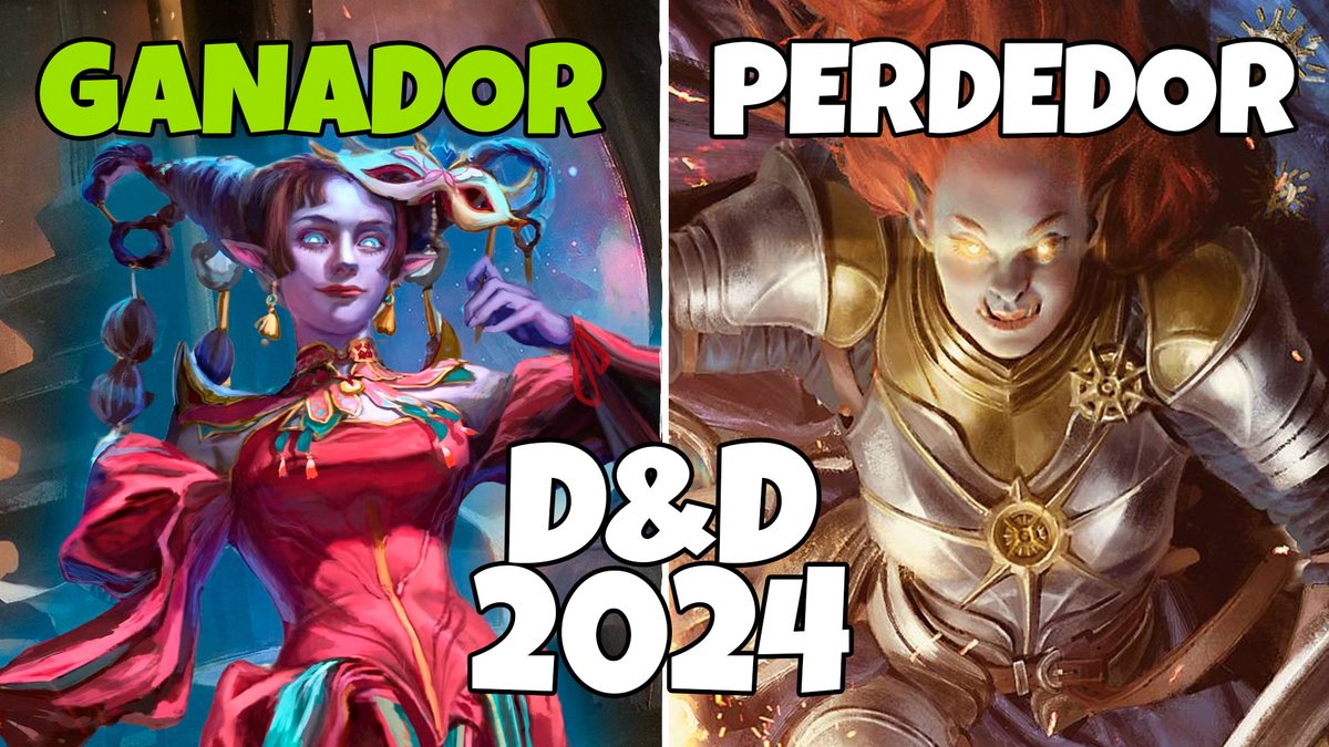 Las clases en Dungeons &amp; Dragons 2024 tuvieron varias actualizaciones interesantes, sin embargo, no todos los cambios son positivos. ¿Cuáles salieron ganando y cuales perdieron? ¡Descubrilo en nuestro video de YouTube!

youtu.be/k0IEh6hOShg

#dungeonsanddragons2024 #dnd2024