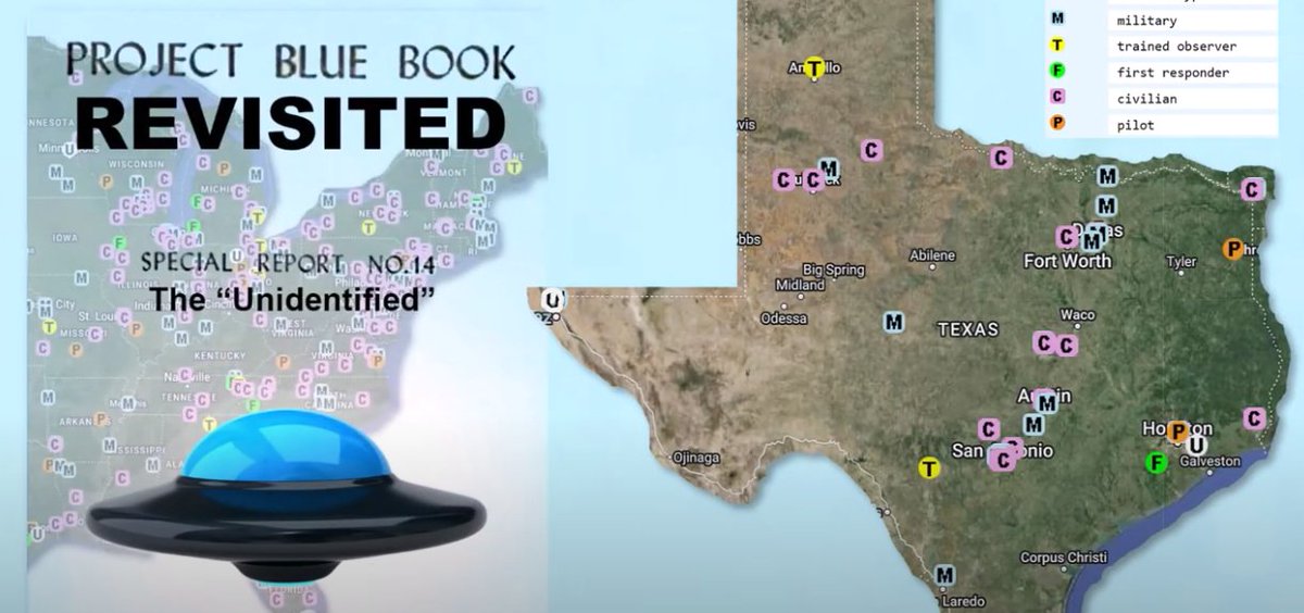 Python4Fun's tweet image. youtube.com/watch?v=VKmfD4… - #UFO historical sightings over #Texas -