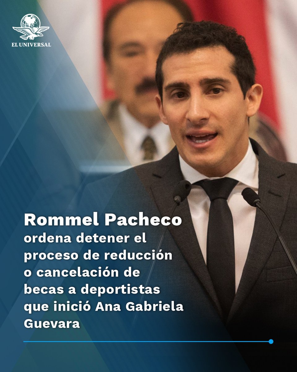 El_Universal_Mx's tweet photo. "Venimos a apoyar y la instrucción es que los deportistas tengan todo lo necesario", señala Rommel Pacheco https://t.co/D7mSOx7JrL https://t.co/iyInY5loHI