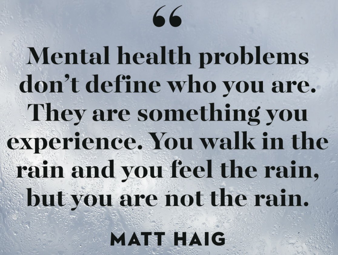 Today is World Mental Health Day. It takes seconds to share a smile, check in and offer an ear 💜 #bekind #maketime
