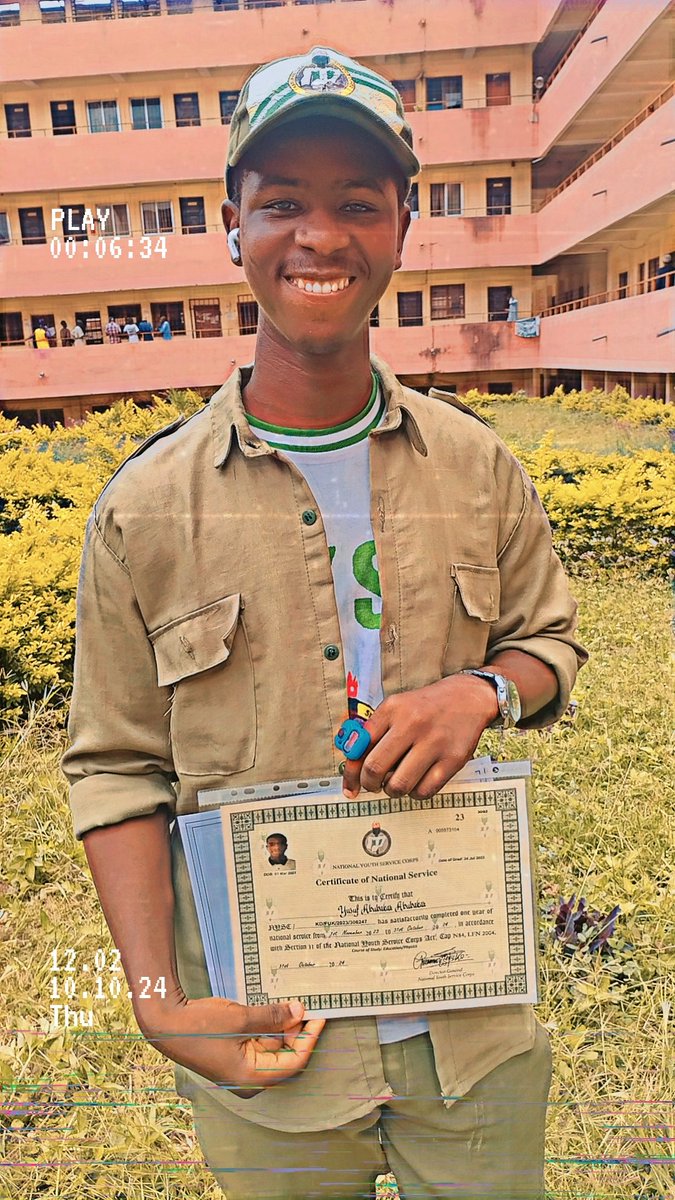 Aameer_7th's tweet photo. Serve The Fatherland #NYSCPOP #NYSCBatchC https://t.co/mi6J2Qz2B3