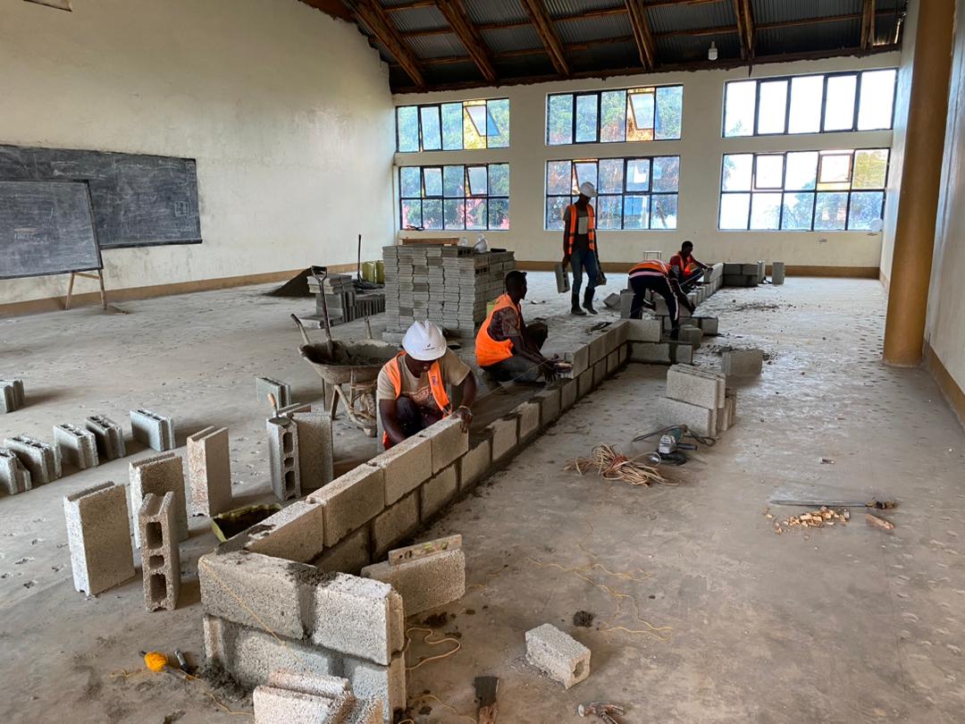 azengineeringug's tweet photo. Work in Progress: Construction of 78 seater science lab at ST. JUDE Senior Secondary School Katende. Thread👇 https://t.co/PA04ocu1ro