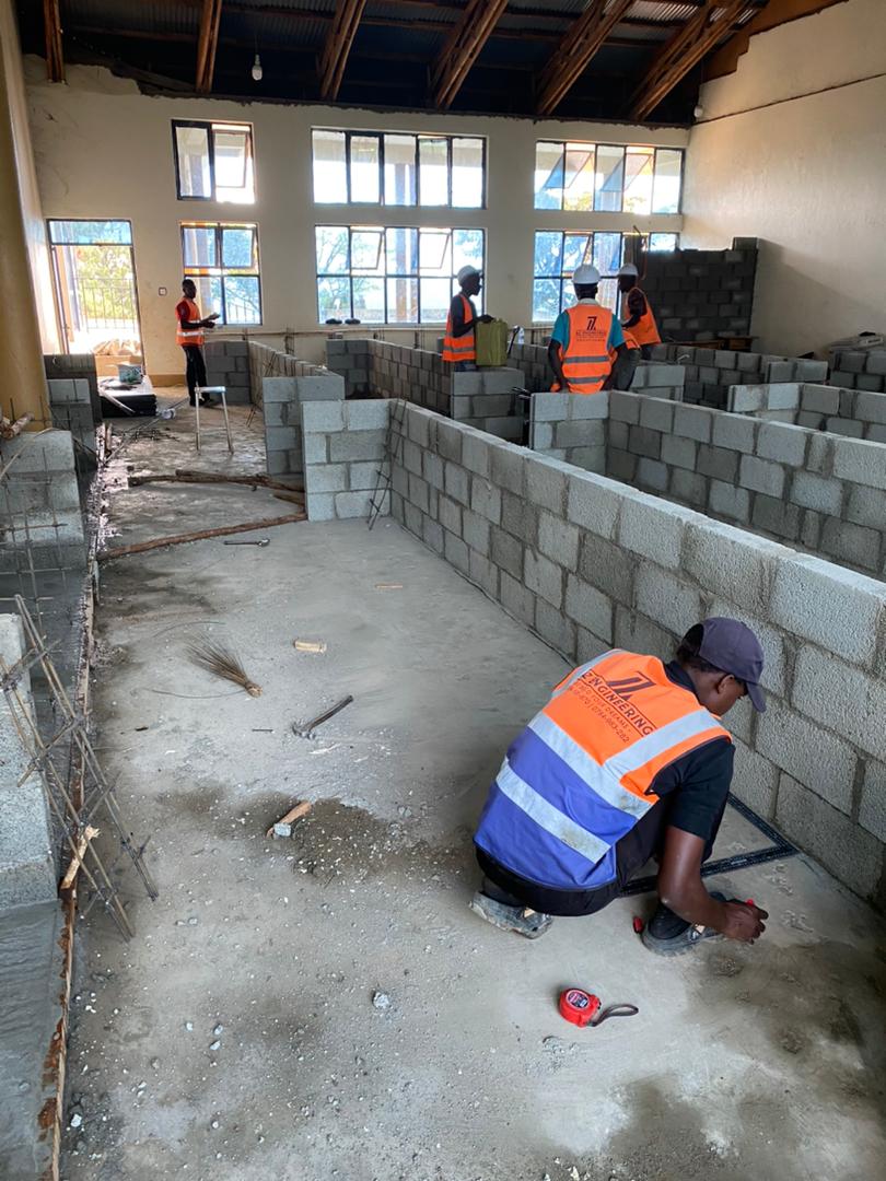 azengineeringug's tweet photo. Work in Progress: Construction of 78 seater science lab at ST. JUDE Senior Secondary School Katende. Thread👇 https://t.co/PA04ocu1ro