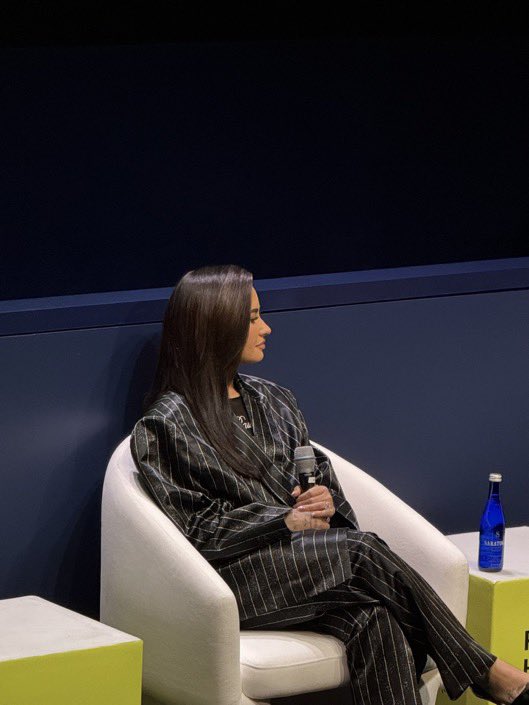 DDLchartdata's tweet image. 🚨 Demi Lovato at the Project Healthy Minds Event for World Mental Health Day in NYC